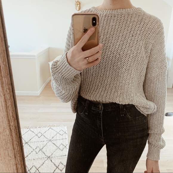 Forever 21 Sweaters - Beige Marled Sweater